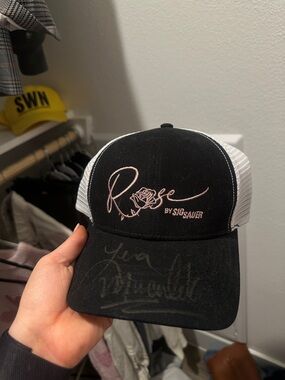 SIGNED LENA MICULEK Rose Trucker Hat by SIG SAUER